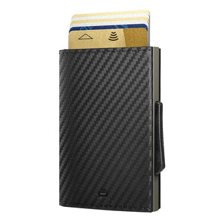 Portfel aluminiowy Ogon Design Slim Cascade Wallet - carbon / titanium