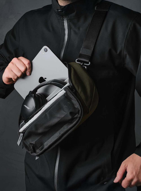 Organizer techniczny Alpaka Vertex Pouch Axoflux - army green