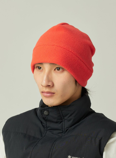 Czapka zimowa Snow Peak Water-Repellent Fleece Watch Cap - orange