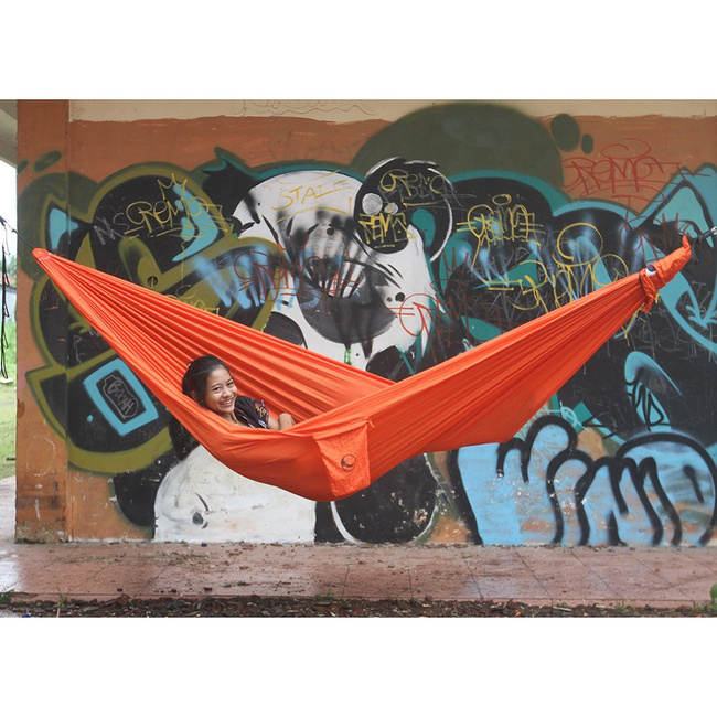 Hamak jednoosobowy Ticket To The Moon Compact Hammock - orange