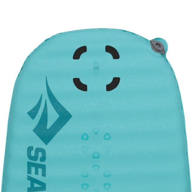 Damska mata samopompująca Sea To Summit Comfort Light SI Womens R - aegean