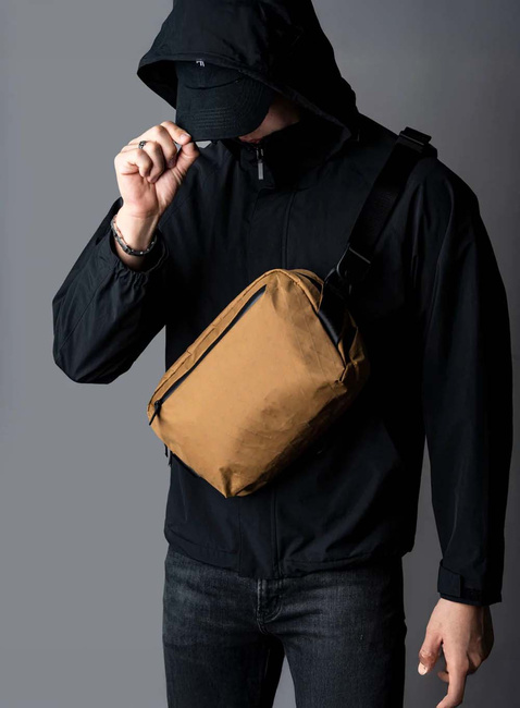 Torba na ramię crossbody Alpaka Go Sling X-Pac® - coyote brown