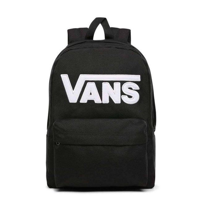 Plecak szkolny Vans New Skool - black/white