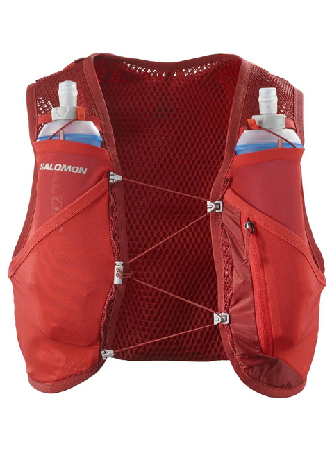 Kamizelka do biegania Salomon Active Skin 4 - red dahlia / high risk red