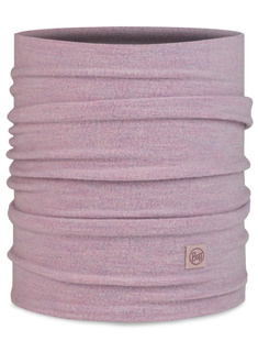 Szal komin Buff Merino Fleece Neck Warmer - solid lilac sand