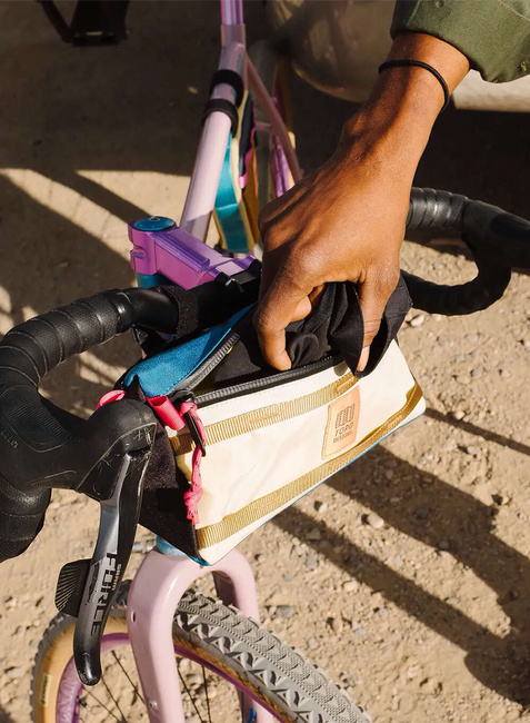 Torba rowerowa Topo Designs Bike Bag Mini - clay / blue