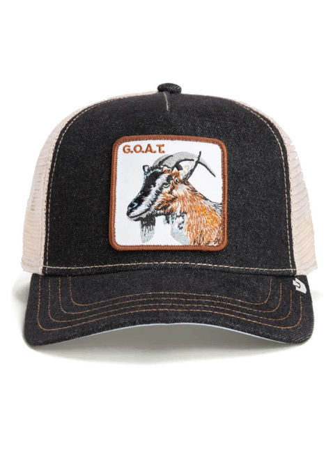 Czapka z daszkiem Goorin Bros The Goat Trucker - dark denim