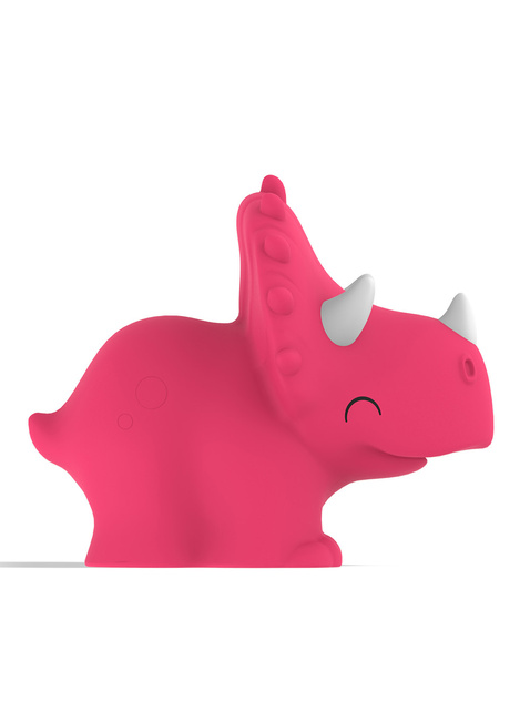 Silikonowa lampka nocna na baterie Dhink Triceratops 