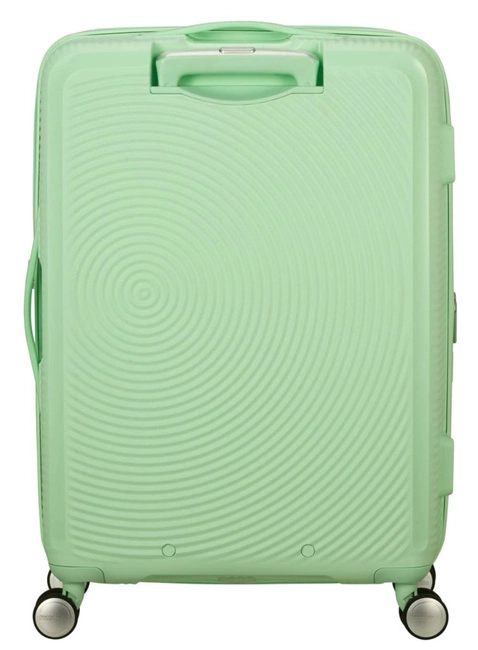 Walizka średnia American Tourister Soundbox EXP - pastel green