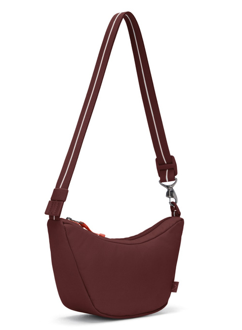 Torebka antykradzieżowa Pacsafe GO Lunar Crossbody - garnet red
