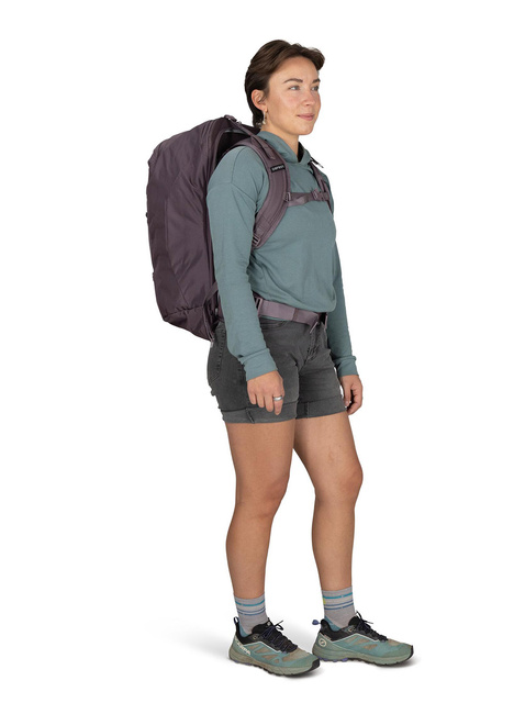 Plecak torba podróżna Osprey Fairview 40 - graphite purple