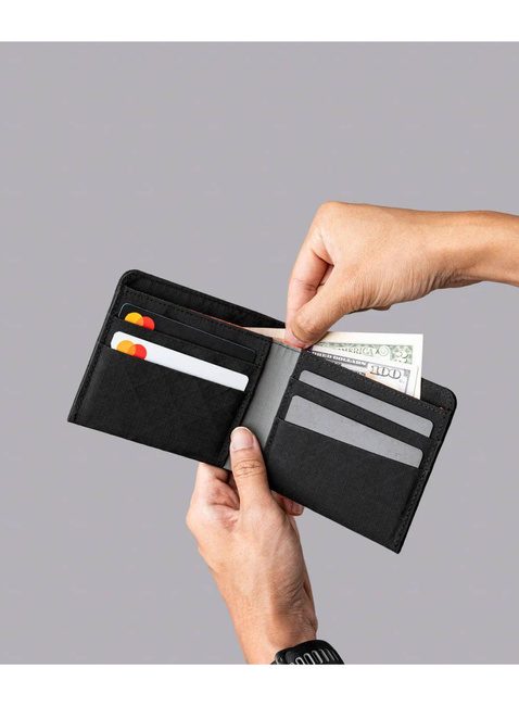 Portfel podróżny Alpaka ARK Classic Wallet Axogrid - black