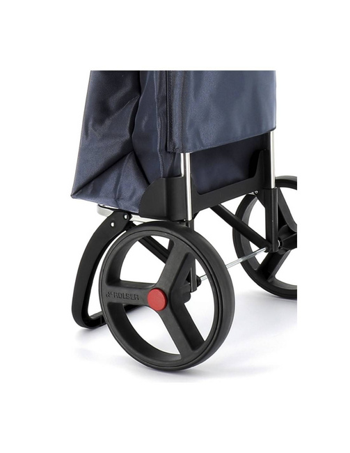 Wózek na zakupy 2 duże koła składany Rolser I-Max TWEED 2LRSG - blue