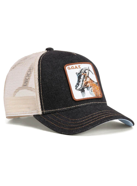 Czapka z daszkiem Goorin Bros The Goat Trucker - dark denim