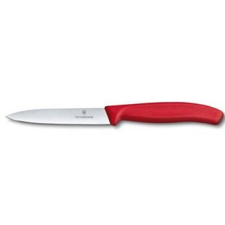 Nóż mały do warzyw i owoców 10 cm Swiss Classic Victorinox - czerwony