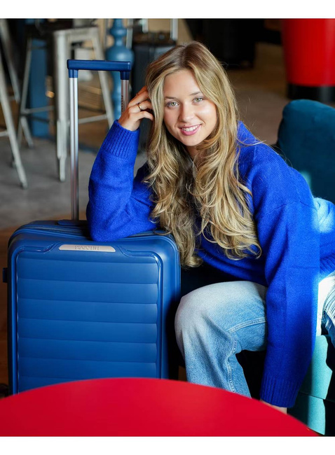 Walizka duża Puccini Turin - granatowy