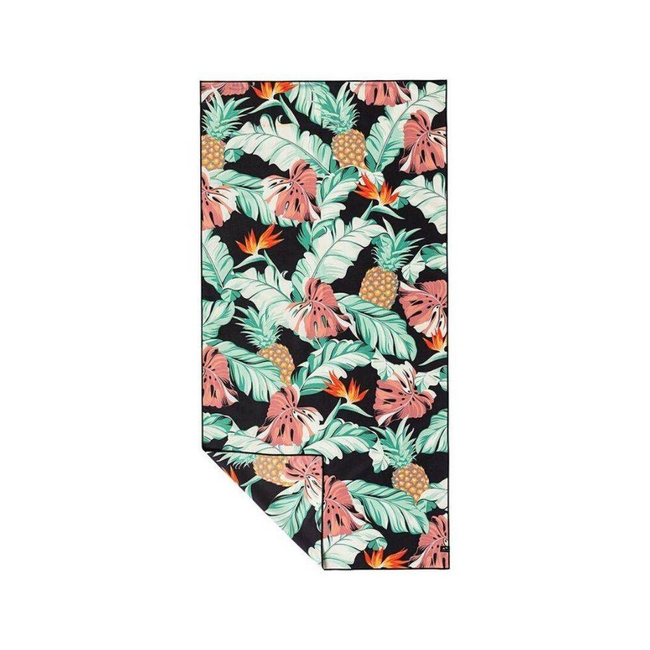 Ręcznik na fitness Makai FT Microfibre Slowtide - black