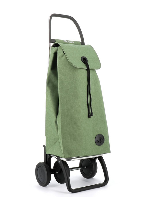 Wózek na zakupy 4-kołowy Rolser I-MAX TWEED - green
