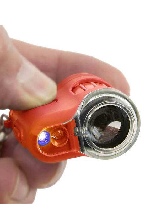 Mikroskop kieszonkowy Carson MikroMini 20x Pocket Mcroscope - lava orange