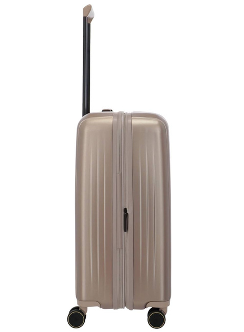 Walizka średnia Travelite Barbara Novelty EXP - satin nude