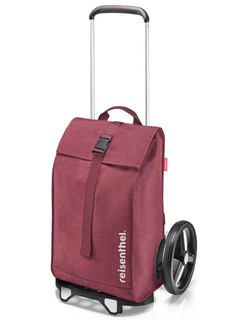 Wózek torba na zakupy Reisenthel Citycruiser - twist maroon