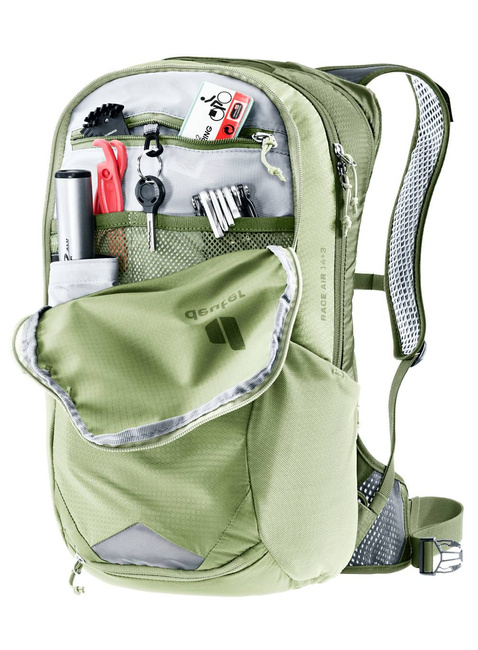 Plecak rowerowy Deuter Race EXP Air 14+3 l - mineral / grove