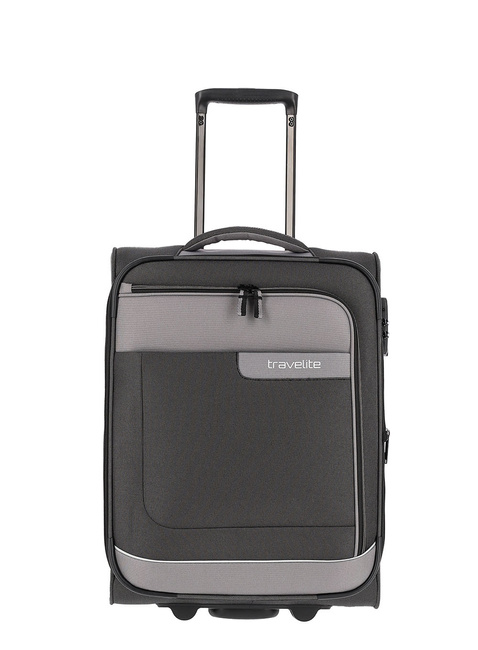Walizka mała poszerzana na dwóch kołach Travelite Viia - slate