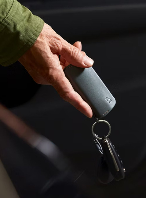 Skórzane etui na klucze Bellroy Key Cover Plus (third edition) - navy