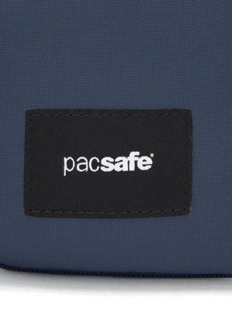 Saszetka antykradzieżowa na dokumenty Pacsafe Go Tech Crossbody - coastal blue