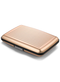 Portfel aluminiowy Ogon Design Stockholm V3 - rose gold