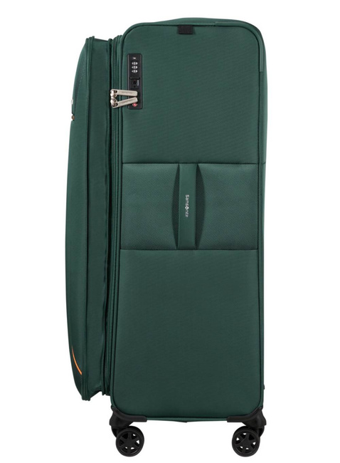 Walizka duża XL poszerzana Samsonite Base Breeze Exp - dark green