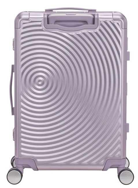 Walizka średnia American Tourister Soundbox Alu - stormy lilac