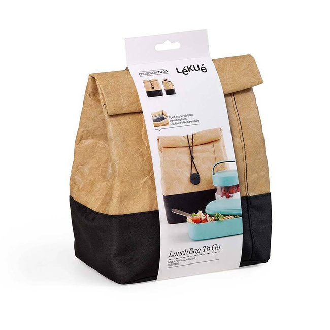 Torba termiczna Lunchbag TO Go Lekue - kraft