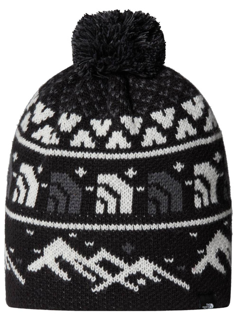 Czapka zimowa The North Face Cabin Ski Tuke - tnf black jacquard