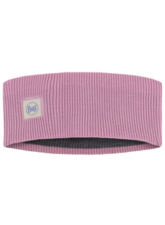 Opaska na głowę Buff CrossKnit Headband - solid camelia