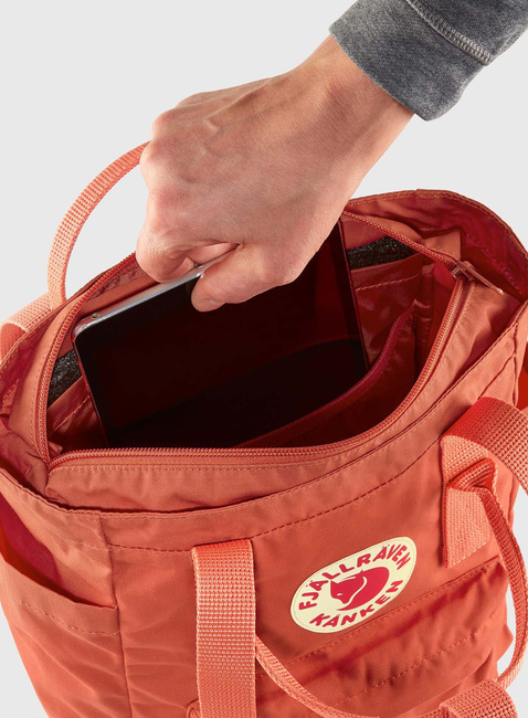 Plecak / torebka damska Fjallraven Kanken Totepack Mini - true red