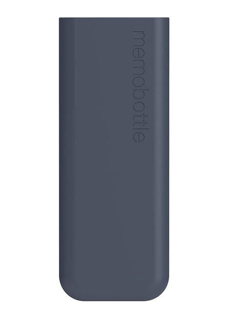 Wielorazowa butelka na wodę Memobottle Original Slim 450 ml - midnight blue
