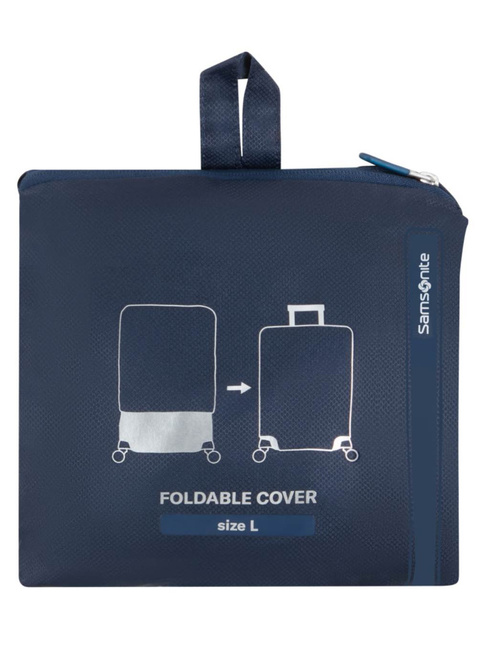 Pokrowiec na walizkę Samsonite Ta Revolution Foldable Luggage Cover L - midnight blue