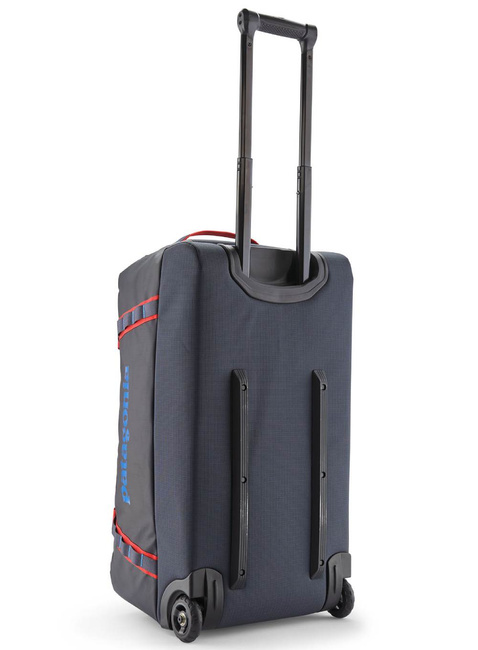 Torba podróżna Patagonia Black Hole Matte Wheeled Duffel 70 l - smolder blue / amanita red