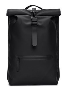 Plecak rowerowy Rains Rolltop Rucksack - black