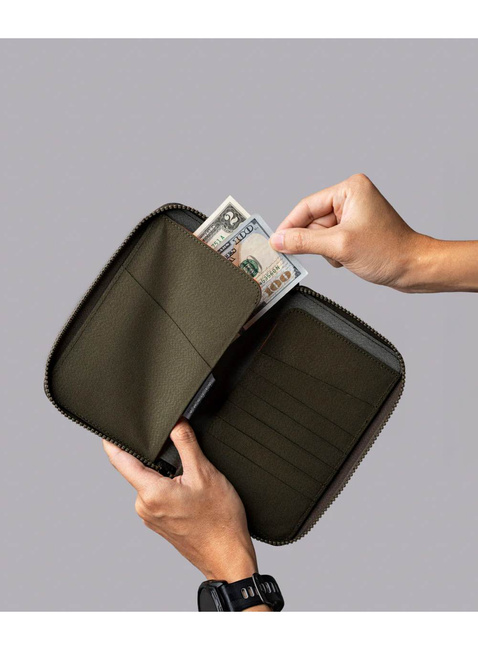 Portfel paszportówka Alpaka Zip Passport Wallet - army green