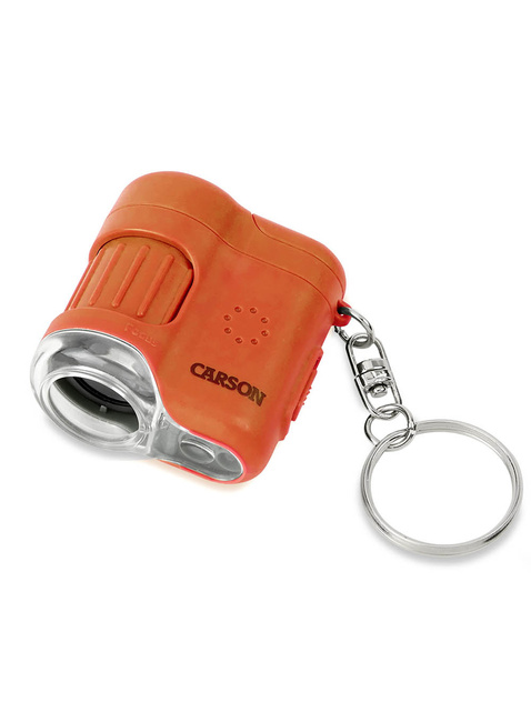 Mikroskop kieszonkowy Carson MikroMini 20x Pocket Mcroscope - lava orange