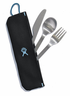 Zestaw 3 sztućców turystycznych Hydro Flask Flatware - black
