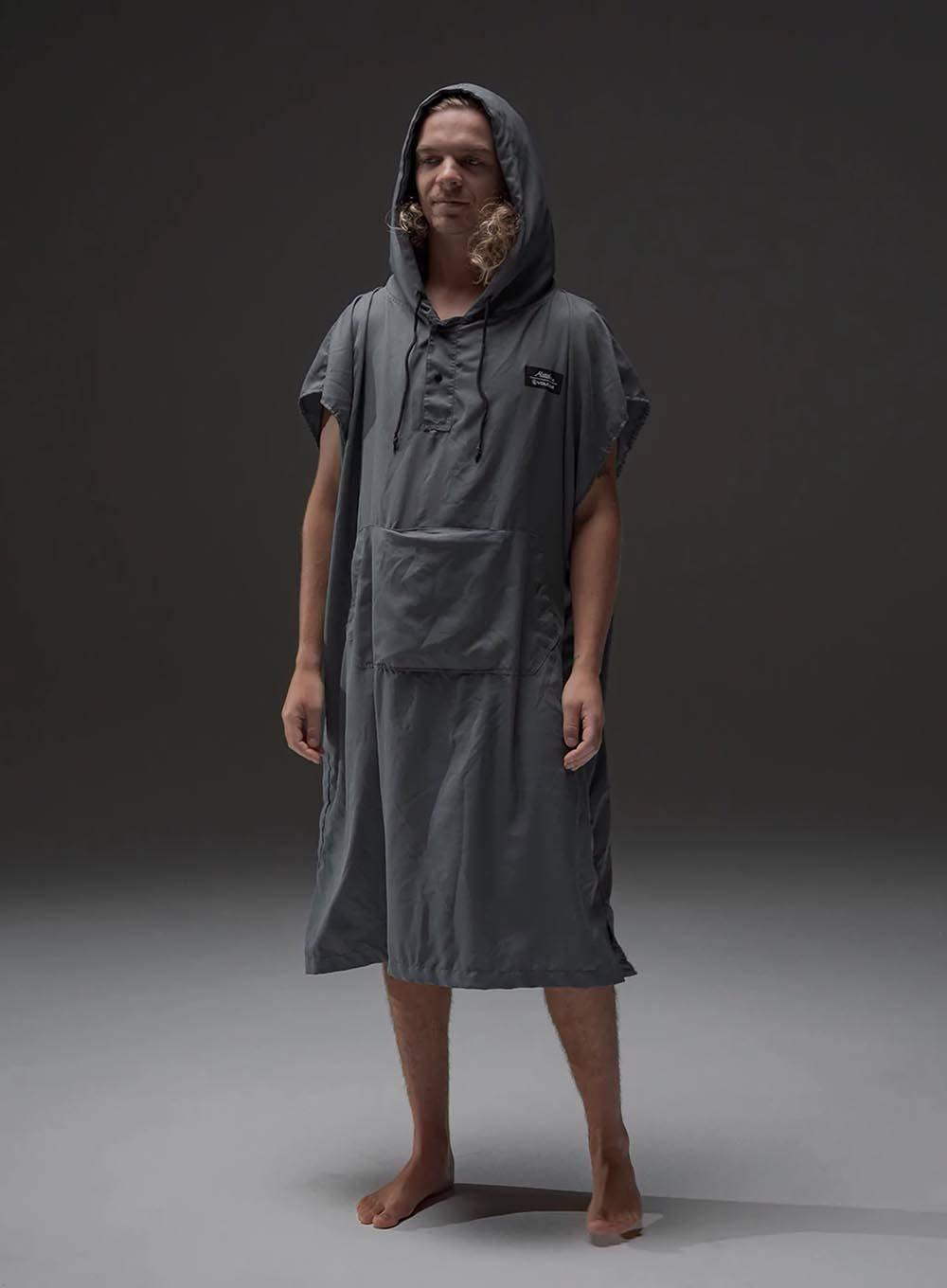 Ponczo składane Matador Packable Towel Poncho - grey - Equip