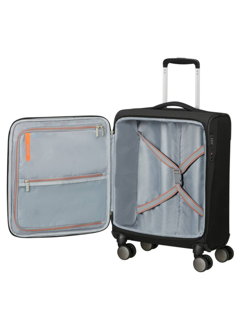 Walizka kabinowa American Tourister Wanderlite Spinner S - shadow black