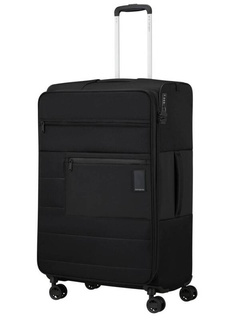 Walizka duża poszerzana Samsonite Vaycay - black