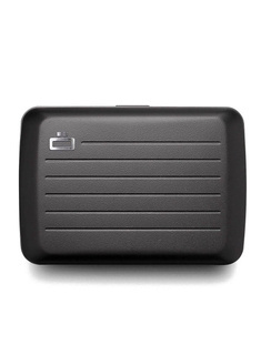 Portfel aluminiowy Ogon Design Stockholm V2 matt paint - opium black