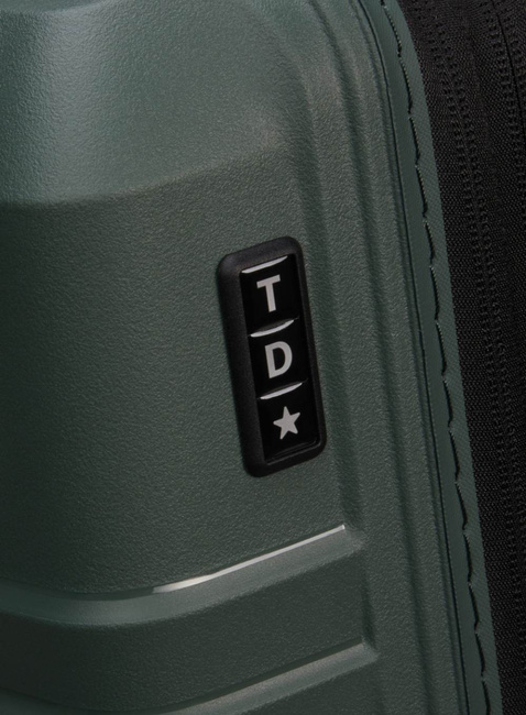 Walizka kabinowa z kieszenią na laptopa Samsonite Intuo EXP Easy Access - olive green