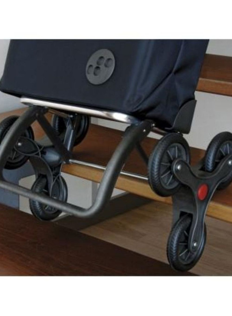 Wózek na zakupy składany na schody Rolser I-Max TWEED - grey