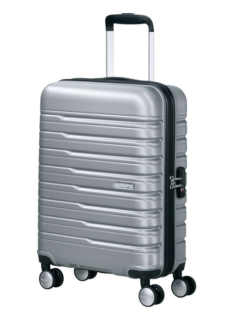 Walizka kabinowa American Tourister Flashline - sky silver